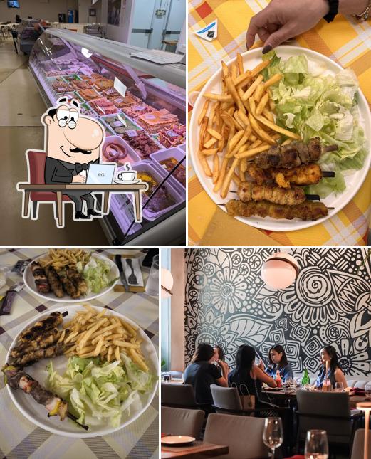 Gli interni di Cut & Grill