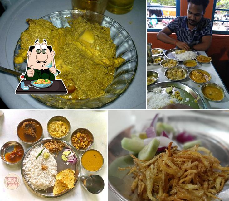 Food at Ganga Hotel
