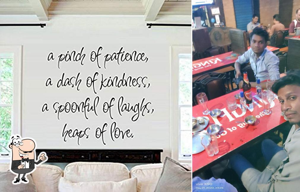 The interior of Kumar Lunch Home (Bar & Restaurant)