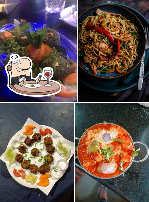 Food at Center point resto and bar
