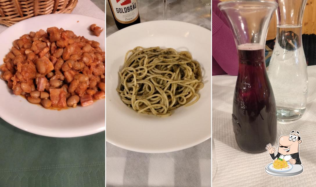 Spaghetti alla carbonara al Alla Speranza