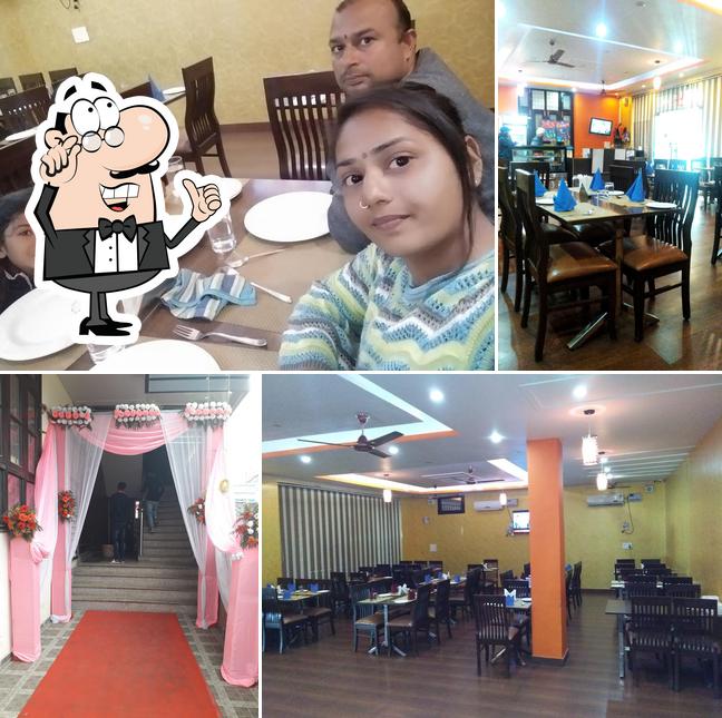 The interior of Amola's - A Multicuisine Family Restaurant