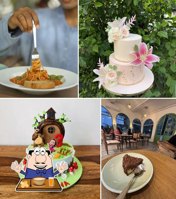 Food at Bakers Blend cafe & patisserie