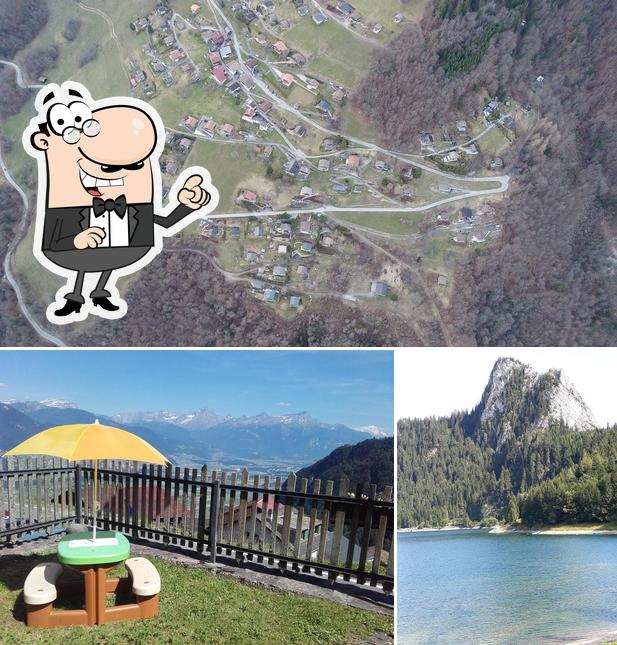 Guarda gli esterni di Café "Les Cornettes de Bise"