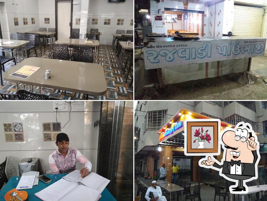 Check out how Rajwadi Pav bhaji & Dosa looks inside