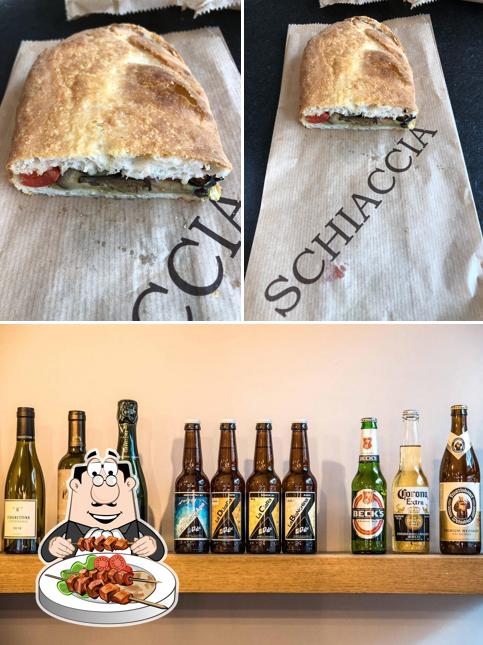 Guarda la foto che presenta la cibo e birra di Schiaccia Brescia Ospedale