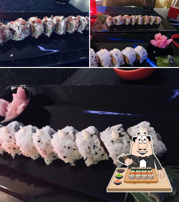 Order various sushi options