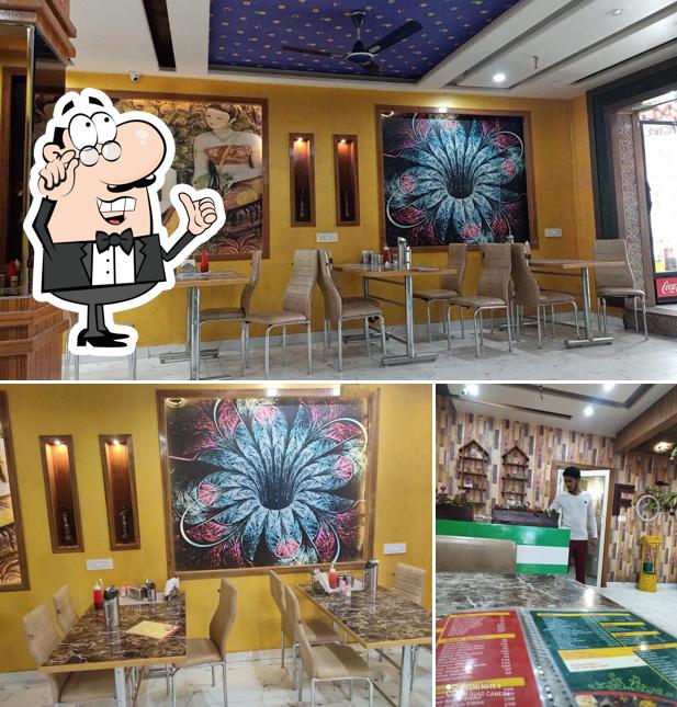 The interior of Sagar Sweets & Restaurant