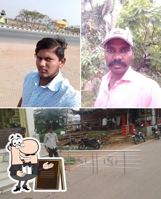 The exterior of Sharat Family Restaurant