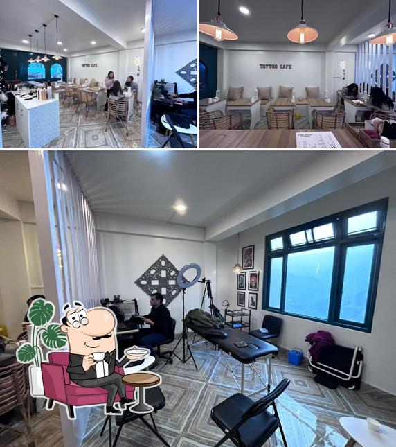 The interior of Tattoo Cafe