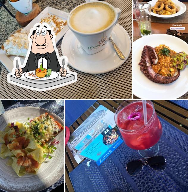 Comida em Zephyr Seafood & Sushi