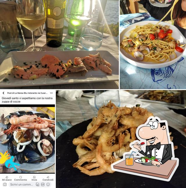 Platti al LA MAREA BLU RISTORANTE VIA FUSARO 49 BACOLI