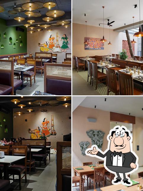 The interior of Anna Idli