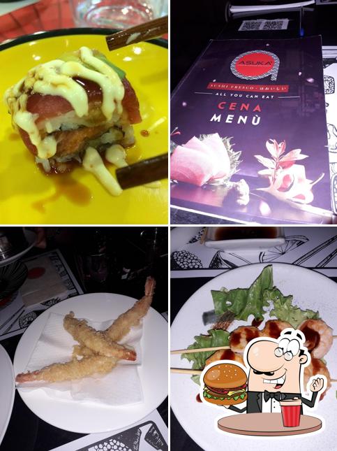 Prenditi un hamburger a Asuka Ristorante Giapponese