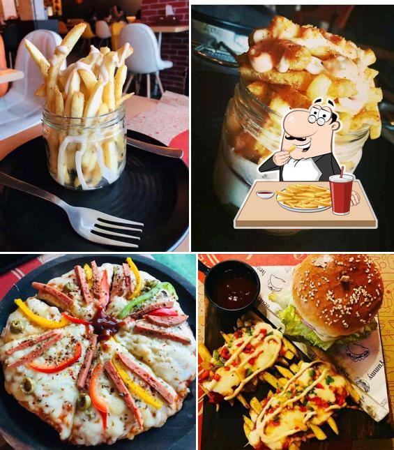 French fries at Bonkers Cafe & Restaurants