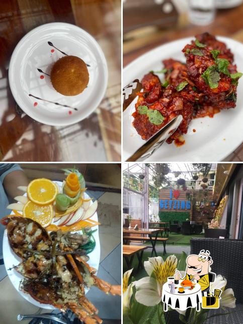 Food at The cherry vibe/I Geyzing