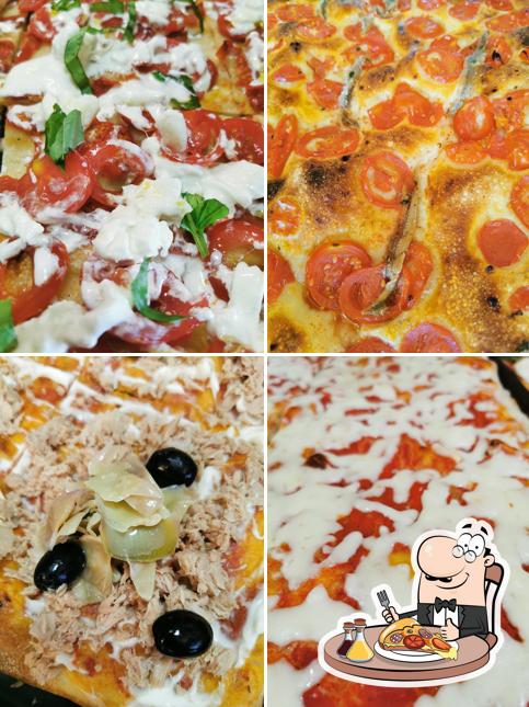 Prova una pizza a EUROFOCACCIA AMITERNUM L'AQUILA PIZZA AL TAGLIO