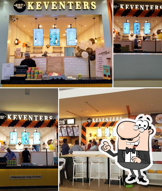 The interior of Keventers - Prozone Mall, Coimbatore