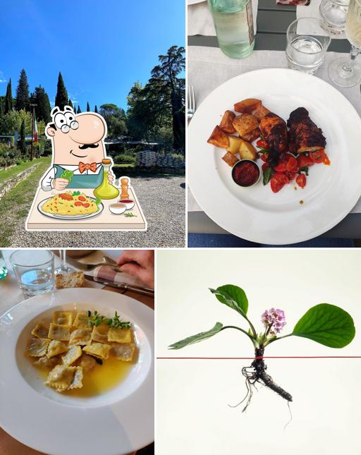 Cibo al Le Lune ristorante nel vivaio