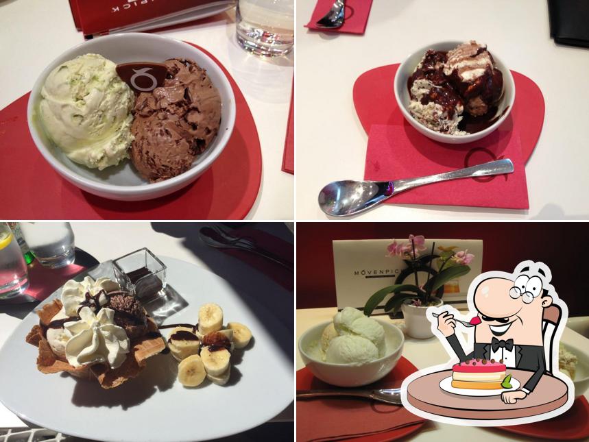 I dessert costituiscono una parte importante del pasto