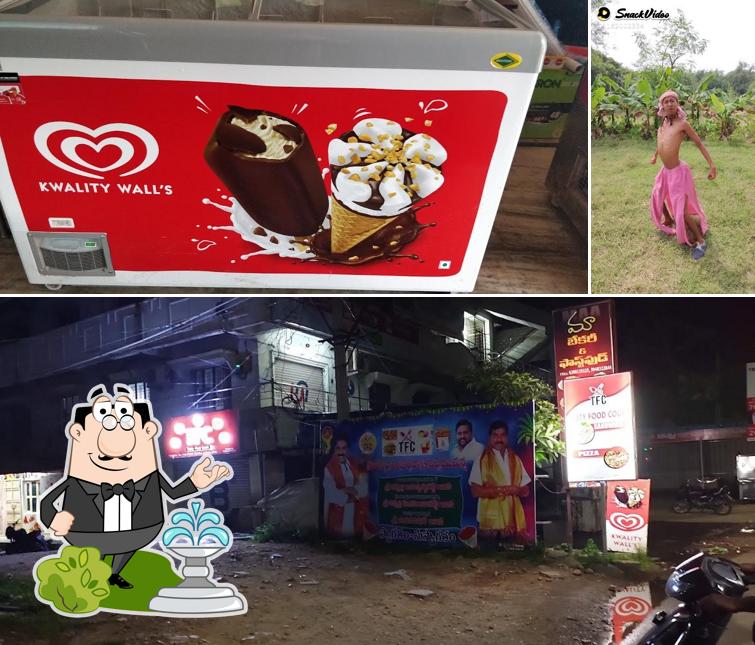 MaaBakery& Fast Foods is distinguished by exterior and dessert
