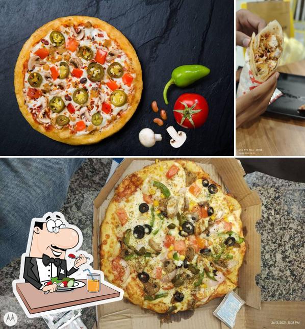 Food at Domino's Pizza Kurji, Patna
