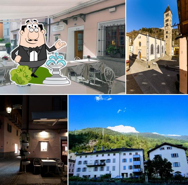 Puoi goderti l'aria fresca dal dehors di Hotel Centrale Poschiavo, Typically Swiss