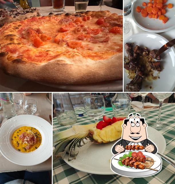 Platti al Pizzeria alla Funivia