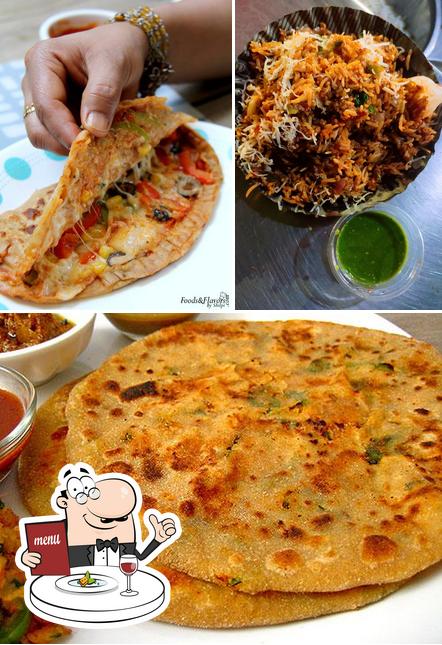 Food at Sai Sandeep Paratha