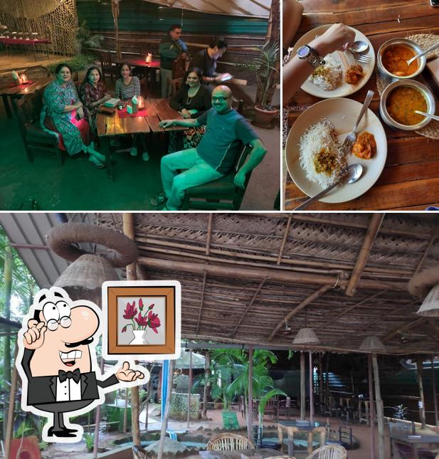 Take a seat at one of the tables at Tattwa restaurant