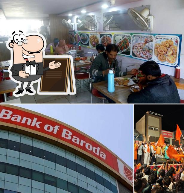 This is the image showing exterior and interior at Thakar Veg Fast Food
