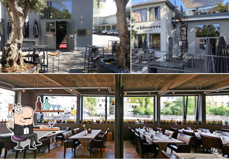 La interni e esterno del ristorante