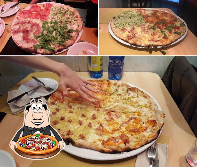 Prenditi tra le molte varianti di pizza