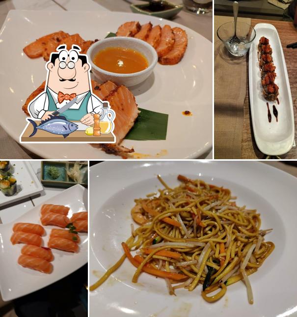 Salmone grigliato al Daimyo Restaurant