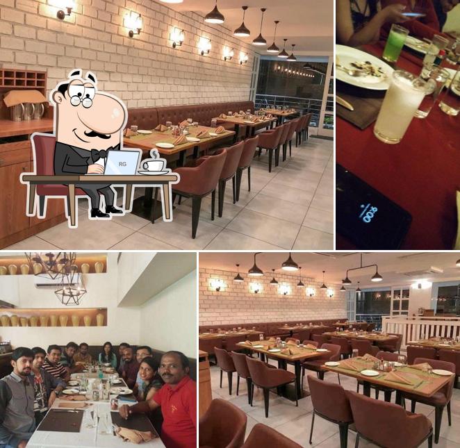 The interior of Little Italy