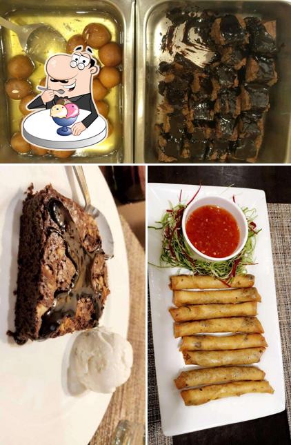 Pavilion serves a variety of desserts