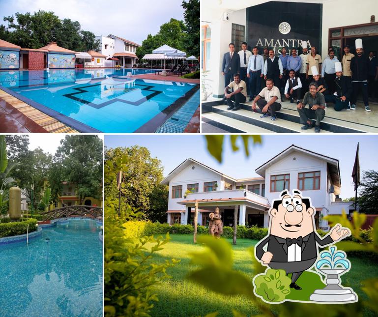 Take a look at the outside part of Amantra Shilpi Resort