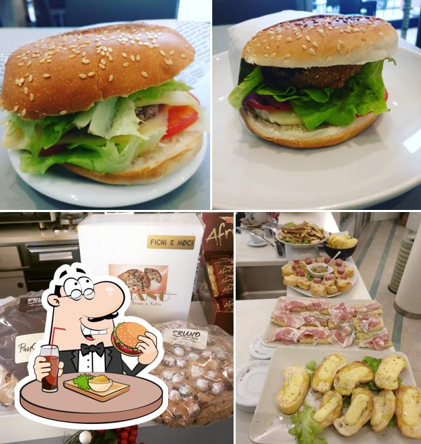Hamburger al Caffè Tre Palme Wine Bar
