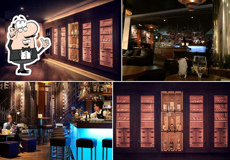 Gli interni di Lenox Bar