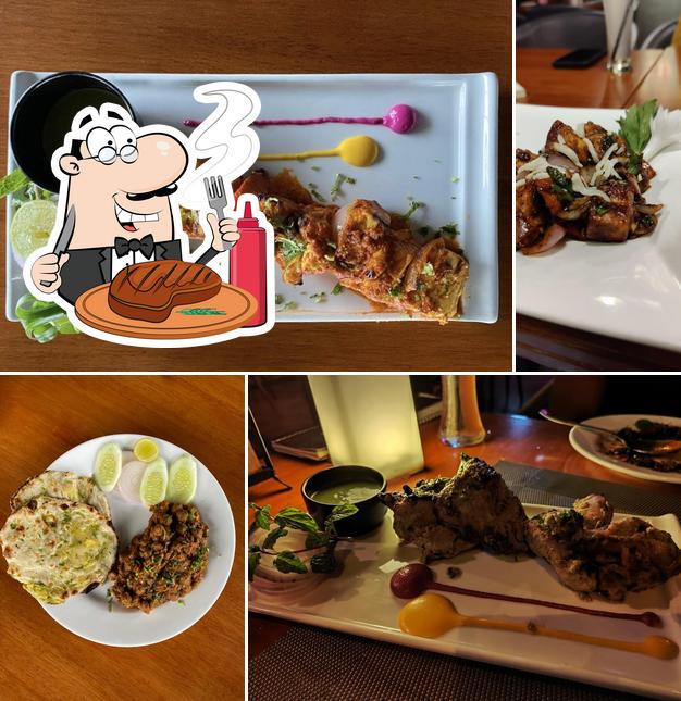 Order meat dishes at Parka Restobar