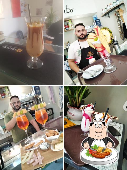 Platti al Gelateria G&G crema cioccolato