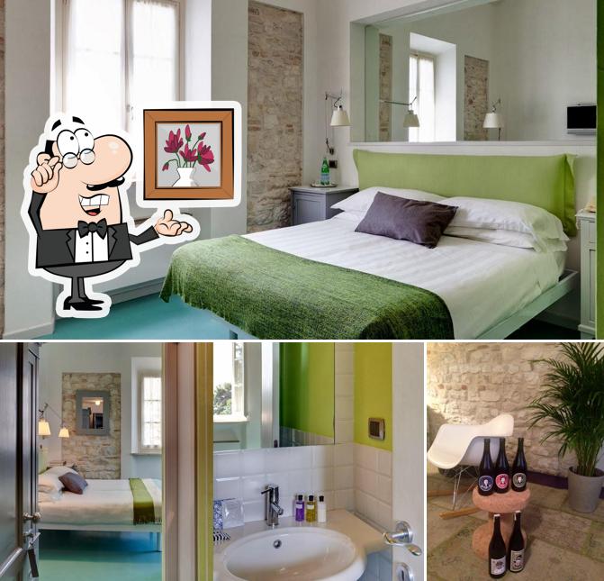 Guarda la foto che raffigura la interni e birra di Locanda Rocco da Francesco Hotel e Ristorante Sirolo
