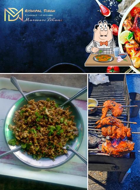 Chicken wings at Marwadi Dhani Veg. Or Non. Veg