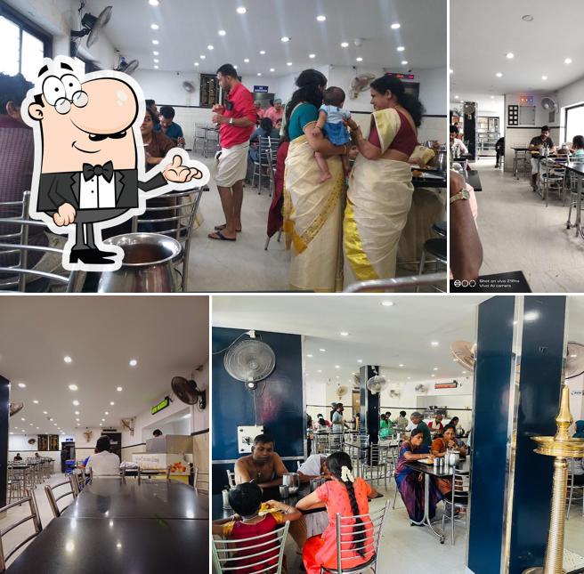 The interior of SWASTI - SARAVANA BHAVAN VEG RESTAURANT