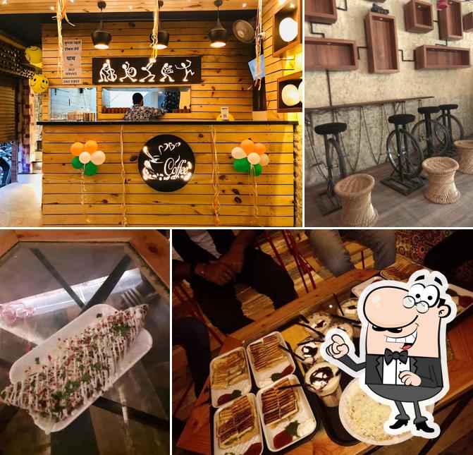 The interior of Shree Cafe