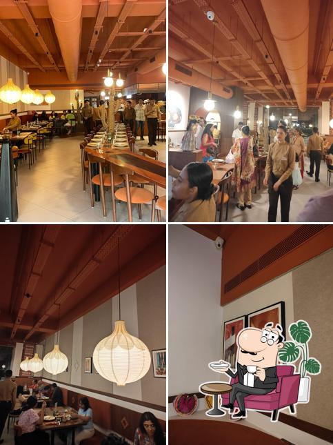 The interior of Tres Amigos