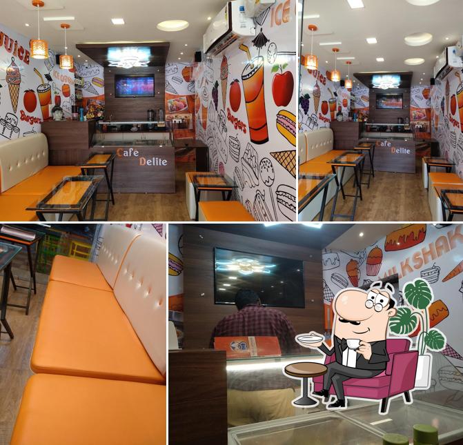 Check out how Café Delite looks inside