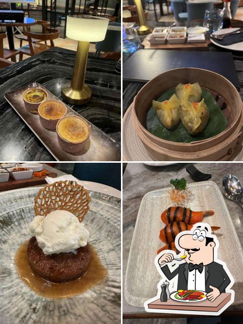 Creme brulee at Eight