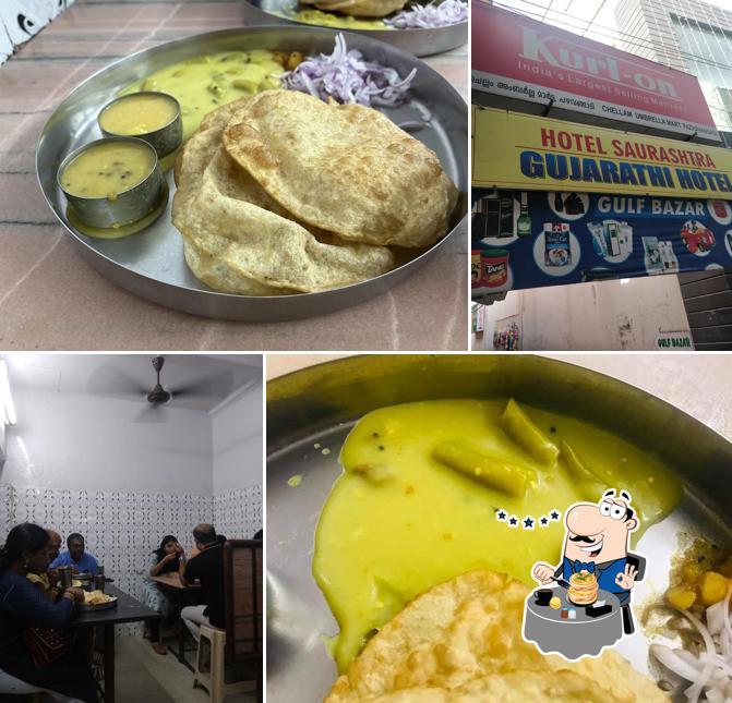 Meals at Gujarati Sourashtra Hotel