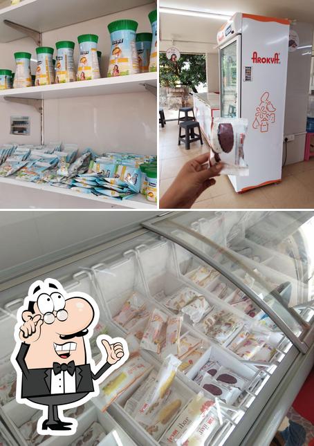 Take a seat at one of the tables at HAP daily